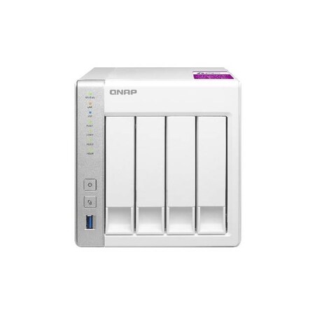 Qnap Annapurna Labs AL-314 1.7GHz/4GB RAM/2GbE/4SATA3/USB3.0/4-Bay Desktop TS-431P2-4G-US